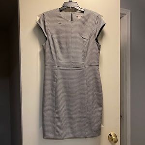 Houndstooth Bodycon Dress